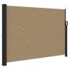 Retractable Side Awning Taupe 140x600 cm | Hipomarket