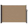 Retractable Side Awning Taupe 140x600 cm | Hipomarket