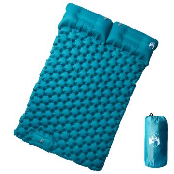 Self Inflating Camping Mattress for 2 - Blue | HipoMarket