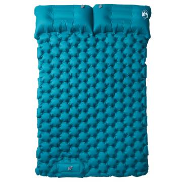 Self Inflating Camping Mattress for 2 - Blue | HipoMarket