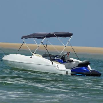 4-Bow Bimini Top with Sidewalls - UV & Water Resistant