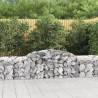 Arched Gabion Baskets 15 pcs 300x50x60/80 cm Galvanised Iron Size 300 x 50 x 60/80 cm Quantity in Package 15 