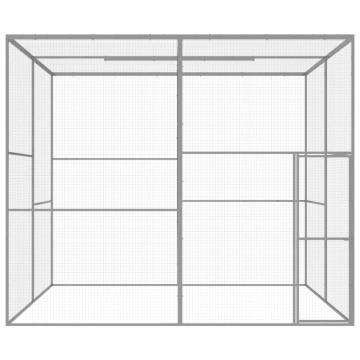 Galvanised Steel Cat Cage 3x3x2.5m - Secure & Comfy | HIPO Market