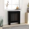 MDF Radiator Cover Black 78 cm Colour black Size 78 x 19 x 81.5 cm Quantity in Package 1 