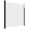 Retractable Side Awning White 200x600 cm - Garden Privacy Screen