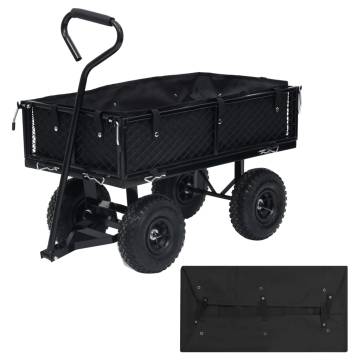 Durable Garden Cart Liner Black - 81x41x21 cm | Hipomarket