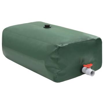 Foldable 1000 L PVC Water Tank with Tap | Hipomarket UK