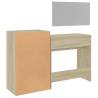 3 Piece Dressing Table Set in Sonoma Oak - Stylish Decor