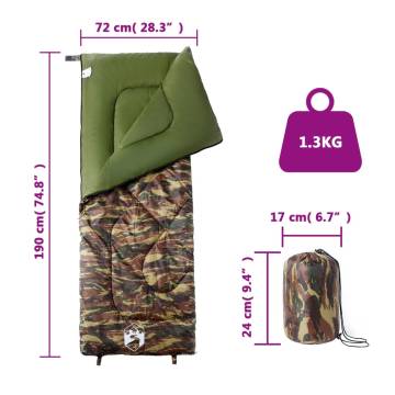 Comfortable 3 Seasons Sleeping Bag for Adults | HipoMarket UK