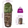 Mummy Sleeping Bag for Adults - 3 Seasons Comfort | Hipomarket