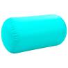 Inflatable Gymnastic Roll 120x75 cm with Pump - PVC Green