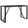 Dining Table Legs O-Frame - Cast Iron 140x60x73 cm