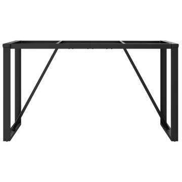 Dining Table Legs O-Frame - Cast Iron 140x60x73 cm