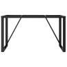 Dining Table Legs O-Frame - Cast Iron 140x60x73 cm