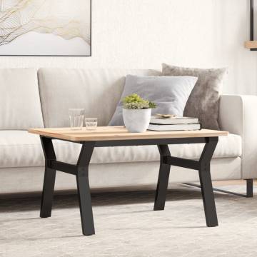 Y-Frame Coffee Table Legs - Cast Iron 70x60x43 cm