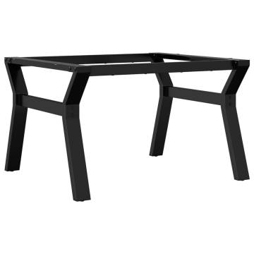 Y-Frame Coffee Table Legs - Cast Iron 70x60x43 cm