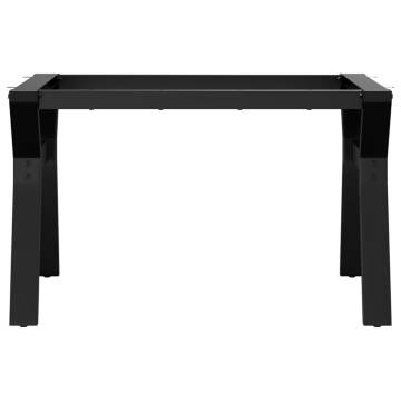 Y-Frame Coffee Table Legs - Cast Iron 70x60x43 cm