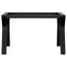 Y-Frame Coffee Table Legs - Cast Iron 70x60x43 cm