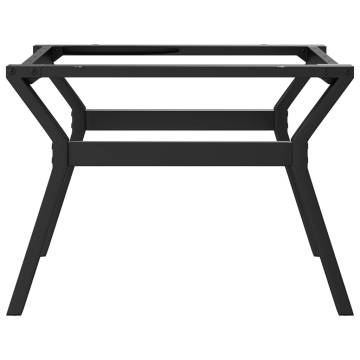 Y-Frame Coffee Table Legs - Cast Iron 70x60x43 cm