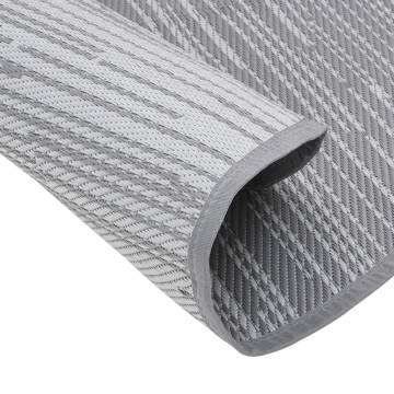 Grey Outdoor Carpet Ø200 cm - Stylish & Durable | HipoMarket