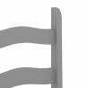 Dining Chairs 2 pcs Corona Grey - Solid Pine Wood | HipoMarket