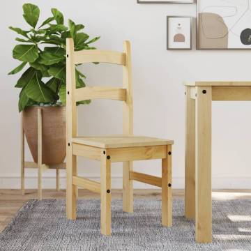 Elegant Solid Wood Dining Chairs - 2 Pcs | HipoMarket