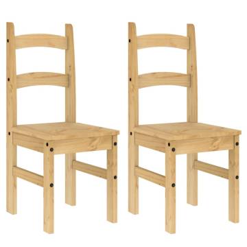 Elegant Solid Wood Dining Chairs - 2 Pcs | HipoMarket