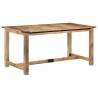 Dining Table 160x80x75 cm Solid Wood Mango Size 160 x 80 x 75 cm Quantity in Package 1 