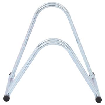 Bicycle Stand for 2 Bikes - Galvanised Steel | HipoMarket