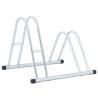 Bicycle Stand for 2 Bikes - Galvanised Steel | HipoMarket