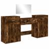 4 Piece Dressing Table Set in Smoked Oak | Stylish & Functional