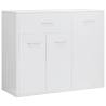 High Gloss White Sideboard - Stylish Storage Solution