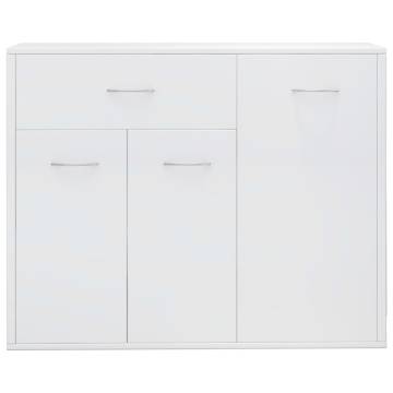 High Gloss White Sideboard - Stylish Storage Solution