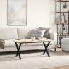 Coffee Table Legs X-Frame | Cast Iron 70x30x43 cm - Hipomarket