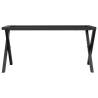 Coffee Table Legs X-Frame | Cast Iron 70x30x43 cm - Hipomarket