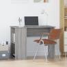 Desk Grey Sonoma 100x55x75 cm Engineered Wood Colour grey sonoma 