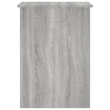 Modern Grey Sonoma Desk | 100x55x75 cm Engineered Wood