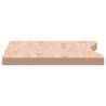 Solid Wood Beech Desk Top 110x(50-55)x4 cm - Hipomarket