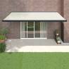 Retractable Awning Cream 5x3 m Fabric and Aluminium Colour cream (black frame) Size 5 x 3 m Quantity in Package 1 