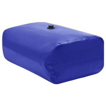 Foldable 360L PVC Water Tank with Tap - Hipomarket