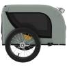 Pet Bike Trailer - Grey & Black Oxford Fabric - Durable & Safe