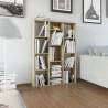 Room Divider/Book Cabinet Sonoma Oak 100x24x140 cm Engineered Wood Colour sonoma oak Number of 1 Number_of_Panels 