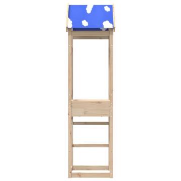 Play Tower - Solid Wood Pine - Garden Adventure - 52.5x46.5x208 cm