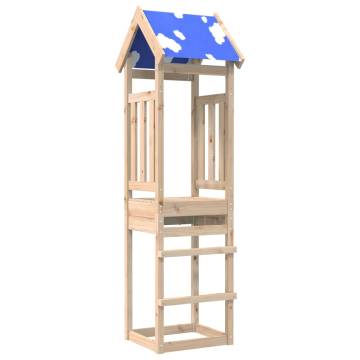 Play Tower - Solid Wood Pine - Garden Adventure - 52.5x46.5x208 cm