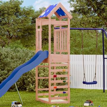 Play Tower with Rockwall - Solid Douglas Fir, 85x52.5x239 cm