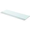 Shelves 2 pcs Panel Glass Clear 90x25 cm Size 90 x 25 cm Quantity in Package 2 Number of Pieces 1 