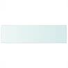 2 pcs Glass Shelves - Clear 90x25 cm | HipoMarket UK