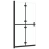 Foldable Walk-in Shower Wall - 120x190 cm ESG Glass