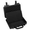 Portable Flight Case Black 30x22x10 cm - Heavy-Duty Protection