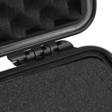 Portable Flight Case Black 30x22x10 cm - Heavy-Duty Protection